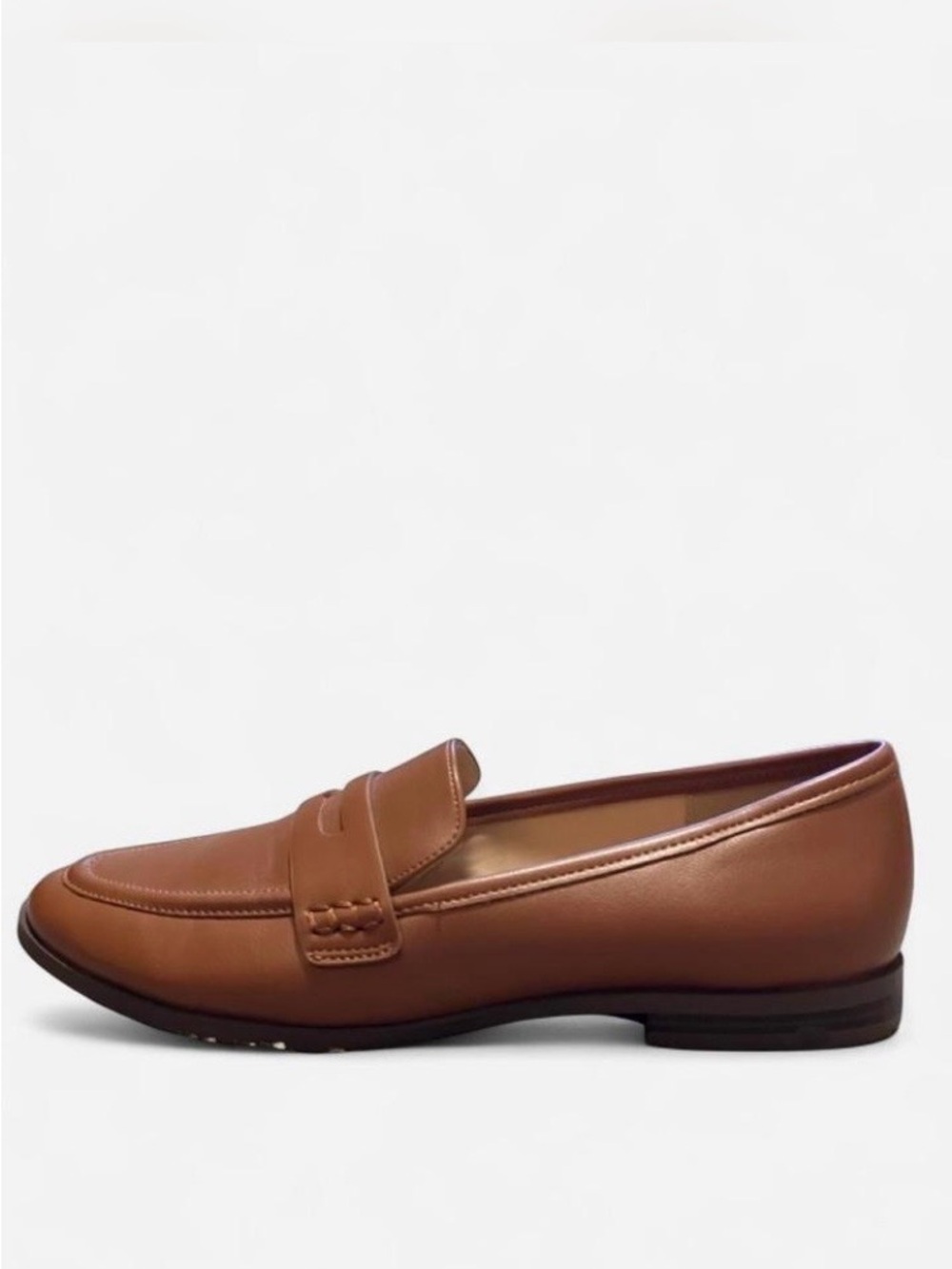 LOFT Classic Women’s Brown Penny Loafers Size 8 - Picture 3 of 7